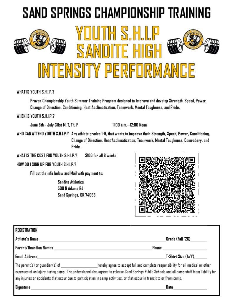 Sand Springs Athletics | Forms